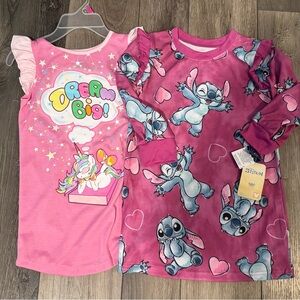 NWT Kids Pajamas Set - Pink and Purple